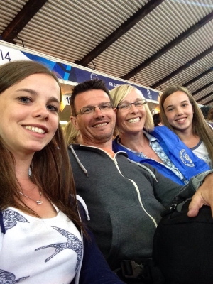 Family Selfie - Commonwealth Games Glasgow